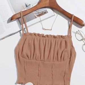 Brown Tank Top